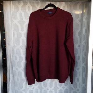 Soft Maroon Knit Sweater